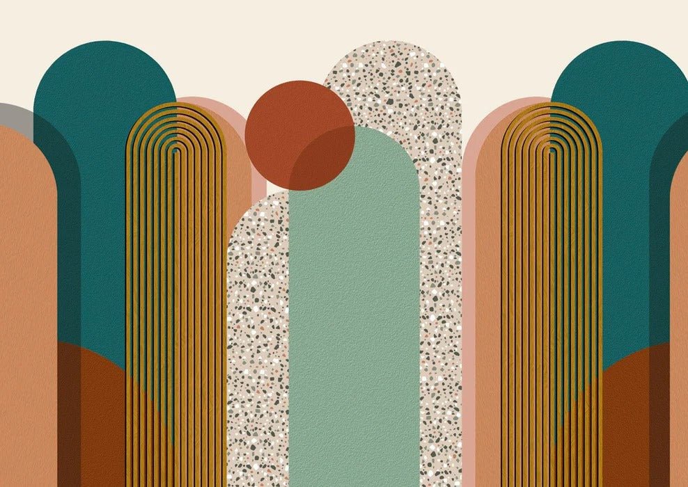 Papier peint Art pop déco graphique tendance