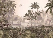 Papier peint jungle haven léopard, XXL, tendance