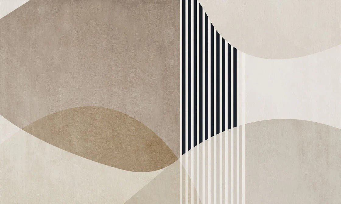 Papier peint forme créative