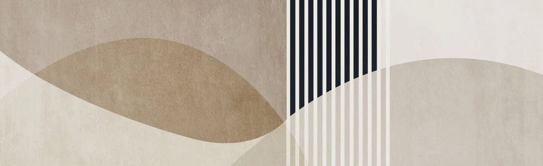 Papier peint forme créative