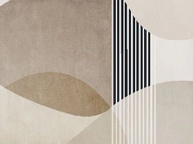 Papier peint forme créative