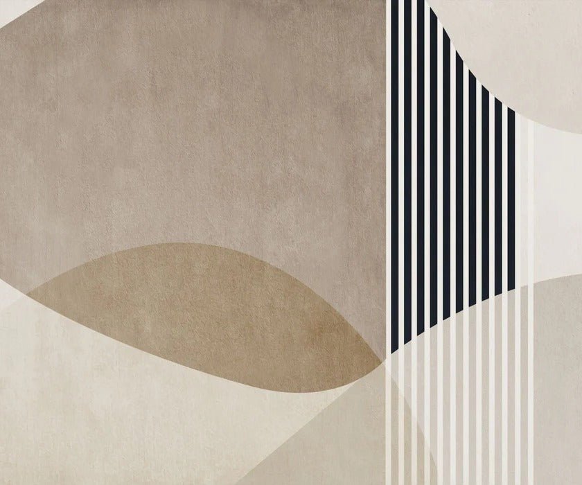 Papier peint forme créative