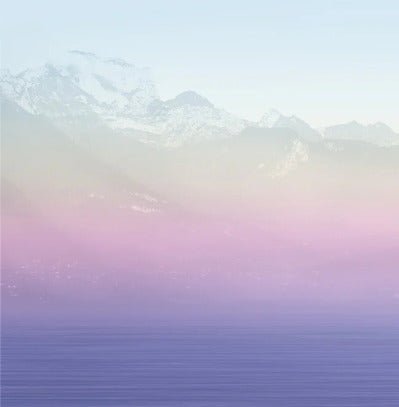 Papier peint Annecy et son lac paisible rainbow