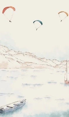 Papier peint Annecy, cimes & art