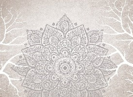 Papier peint intissé mandala bohème indien