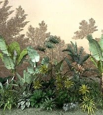 Papier peint Jungle tendance indonésia