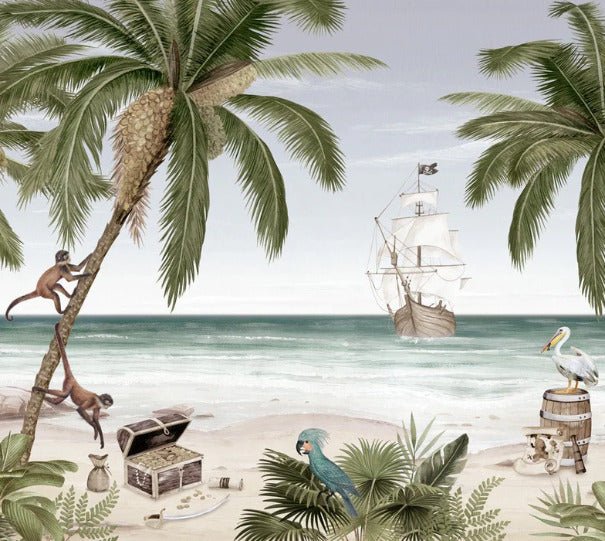 Papier peint la baie aux pirates