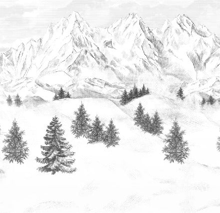 Papier peint Aiguilles d'Arves