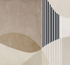 Papier peint forme créative