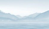 Papier peint Annecy et son lac paisible