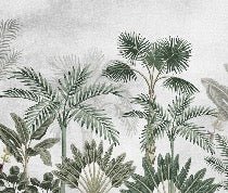 Papier peint jungle tendance arbres exotiques