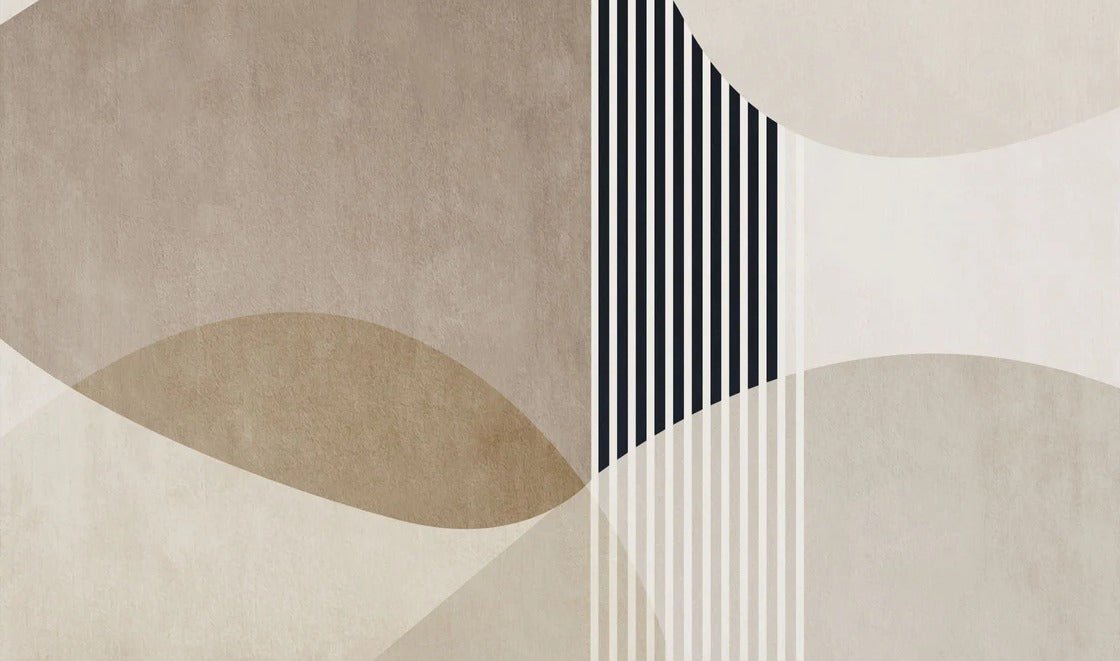 Papier peint forme créative