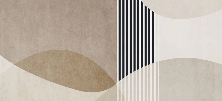 Papier peint forme créative