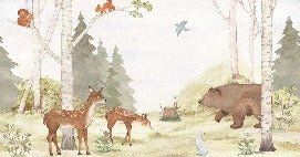 Papier peint forêt enchantée chambre enfant