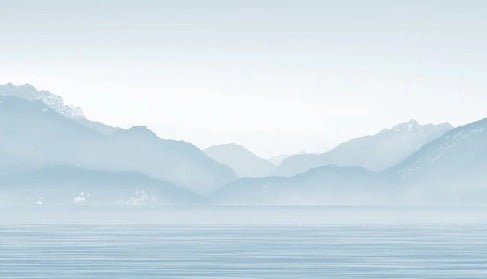 Papier peint Annecy et son lac paisible