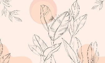 Papier peint gracieuse flore