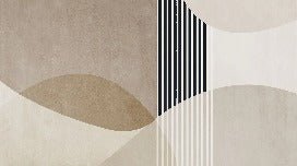 Papier peint forme créative