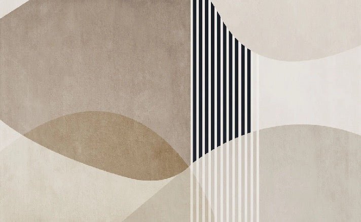 Papier peint forme créative