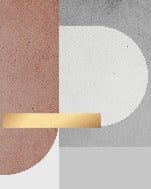 Papier peint ciment graphique