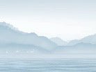 Papier peint Annecy et son lac paisible
