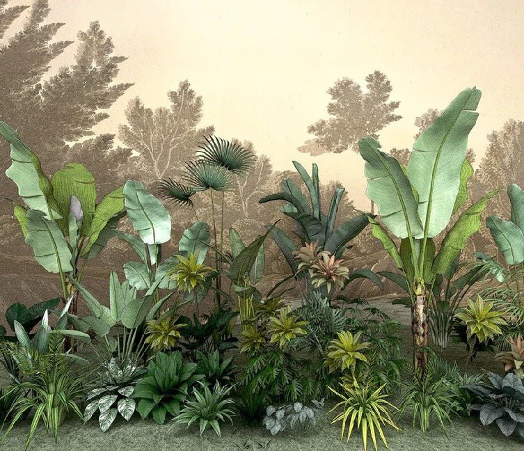 Papier peint Jungle tendance indonésia