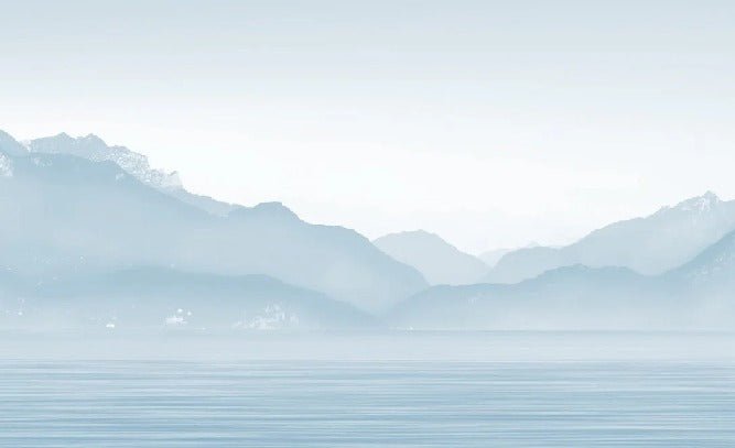Papier peint Annecy et son lac paisible