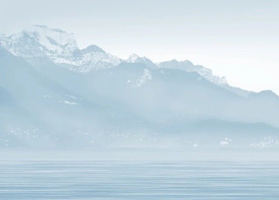 Papier peint Annecy et son lac paisible