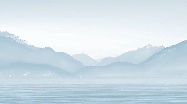 Papier peint Annecy et son lac paisible