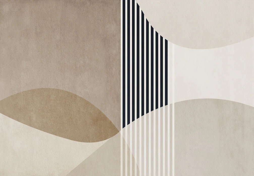 Papier peint forme créative