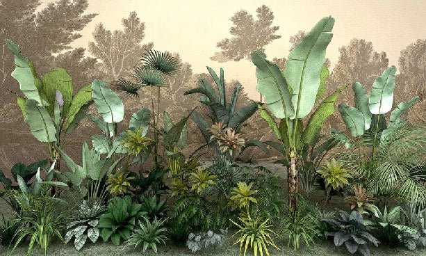 Papier peint Jungle tendance indonésia