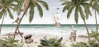 Papier peint la baie aux pirates