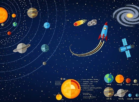 Papier peint astronaute univers galaxy