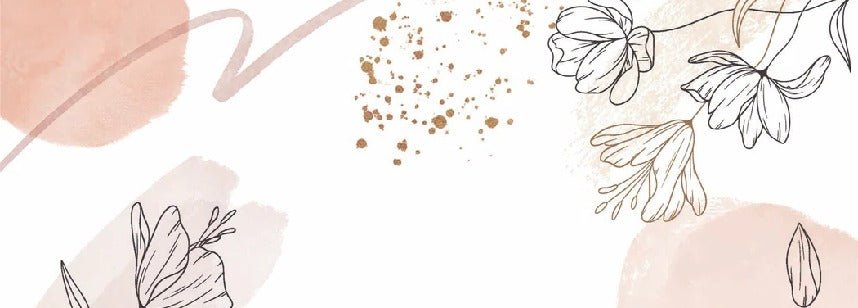 Papier peint formes et fleurs