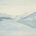 Papier Peint Vue Grand Albigny | Les Bleus du Lac®