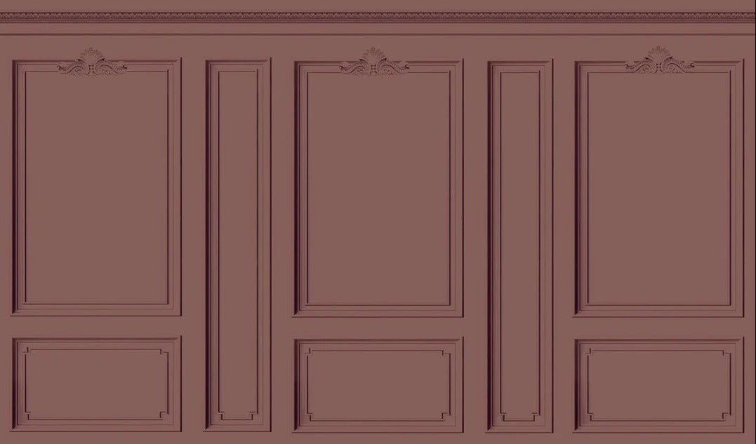 Papier peint trompe l'œil Haussmannien Hacienda