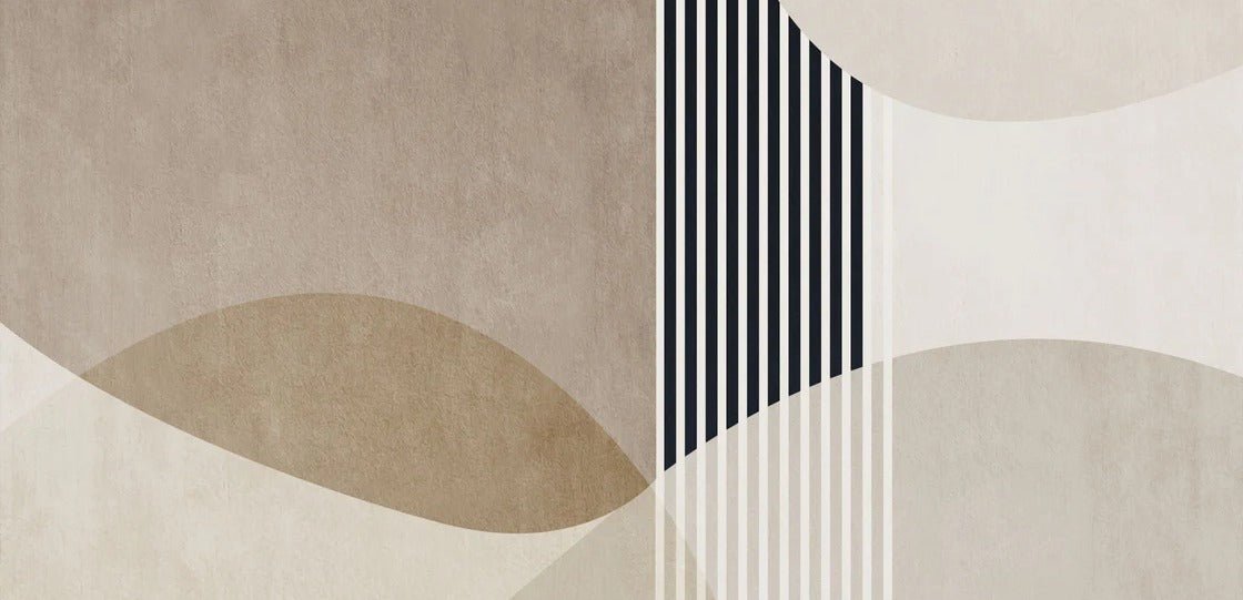 Papier peint forme créative