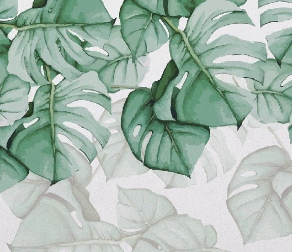 Papier peint Large Leaf & Scandinave