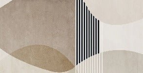 Papier peint forme créative