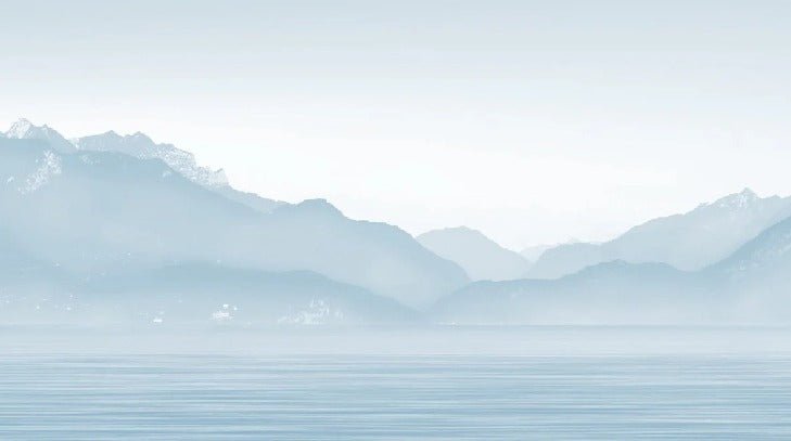 Papier peint Annecy et son lac paisible