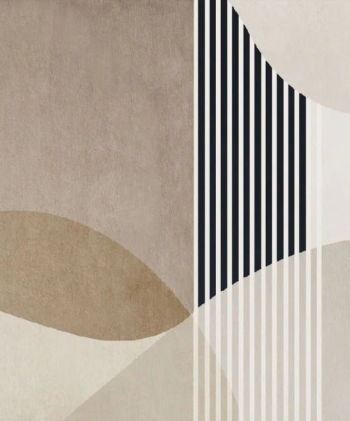 Papier peint forme créative