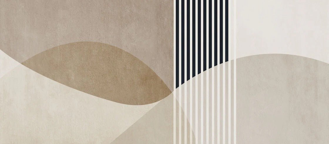 Papier peint forme créative