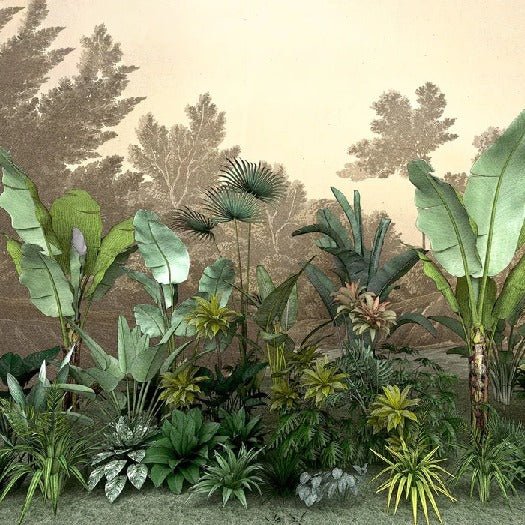 Papier peint Jungle tendance indonésia