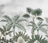 Papier peint jungle tendance arbres exotiques