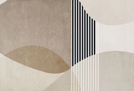 Papier peint forme créative