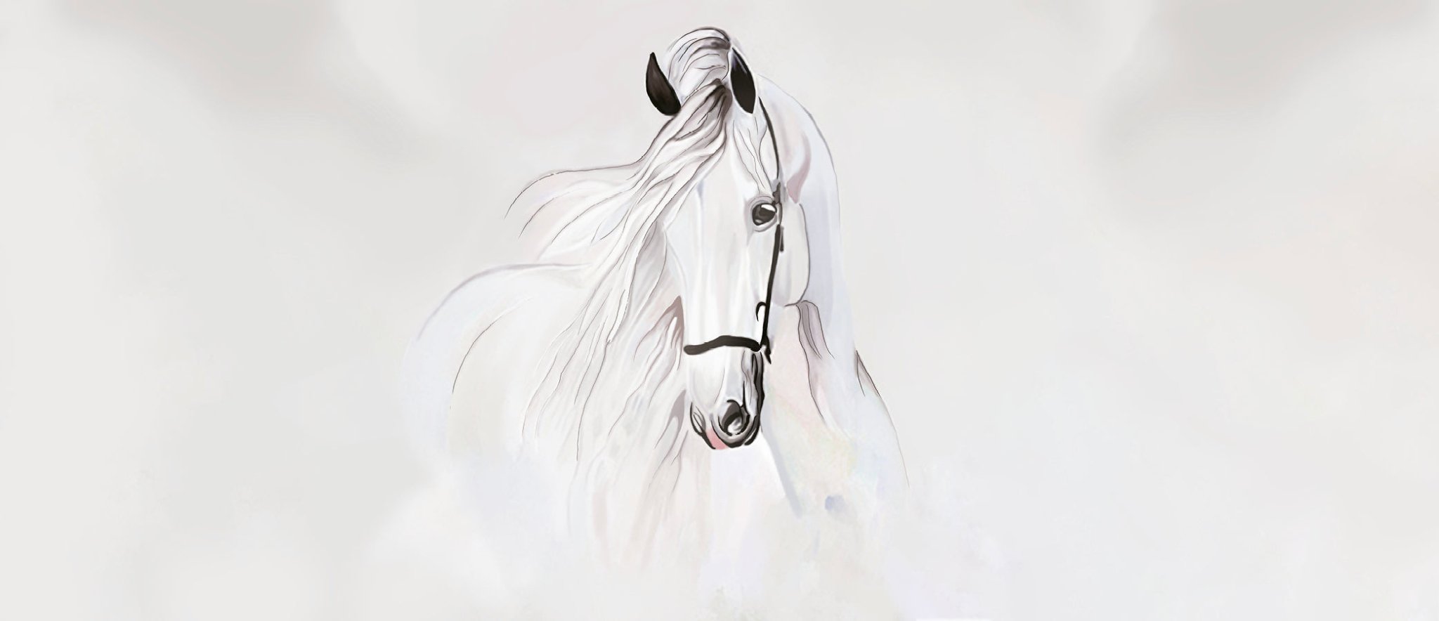 Papier peint Etalon Blanc Majestueux, XXL, tendance