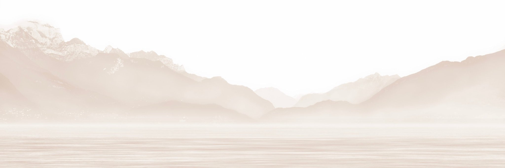 Papier peint Annecy et son lac paisible beige, mural concept, tendance