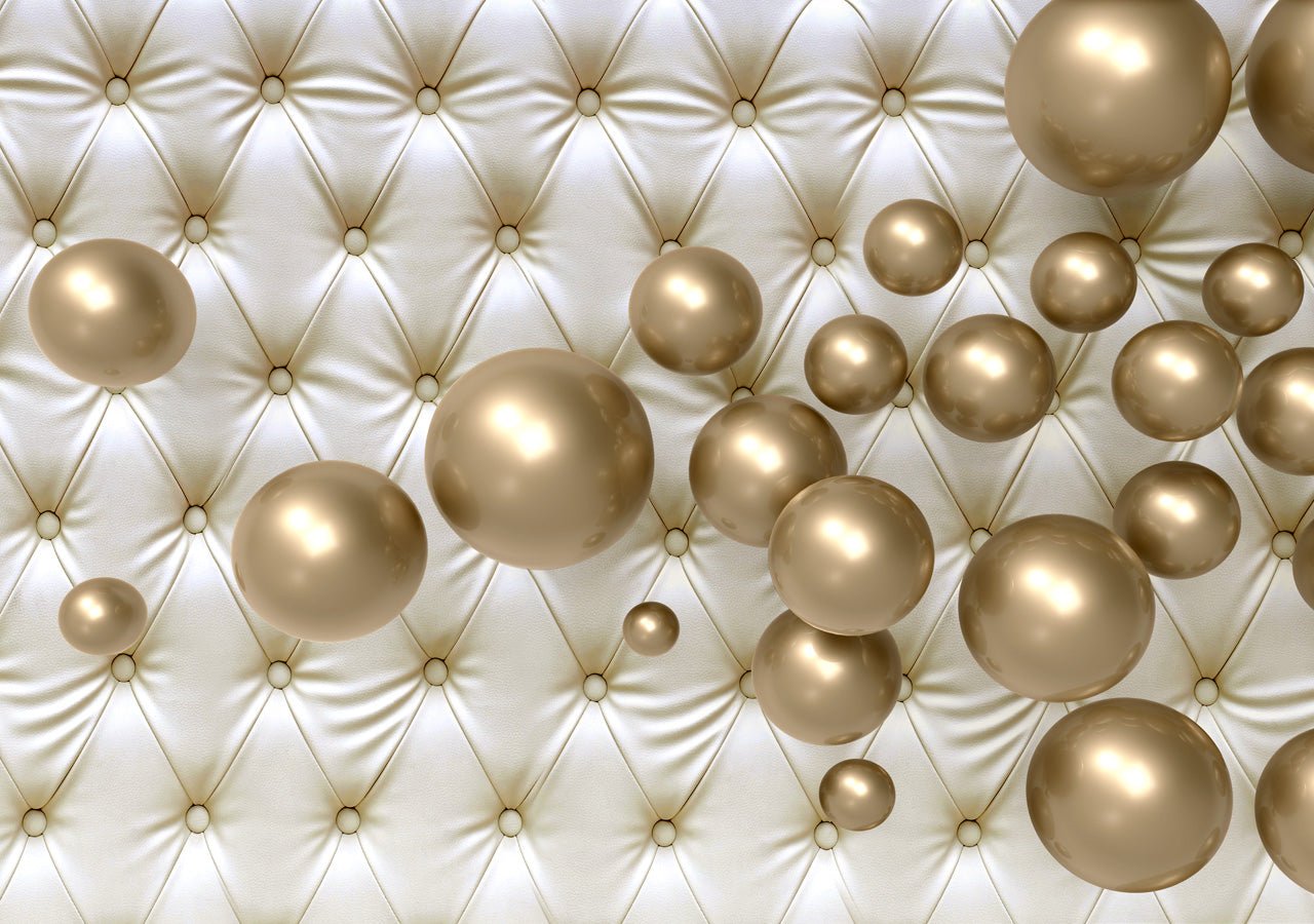 Papier peint Capitonnée & Cuir, mural concept, tendance