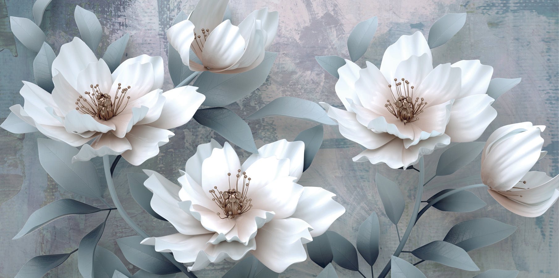 Papier peint Délicatesse, mural concept, tendance