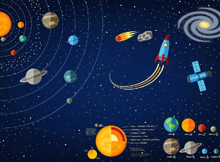 Papier peint astronaute univers galaxy