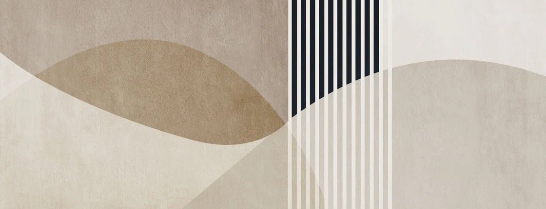 Papier peint forme créative